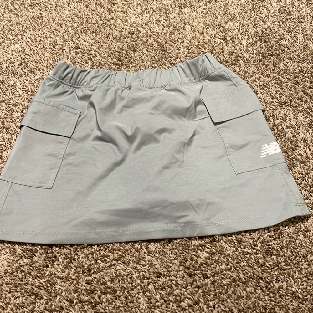 Greenish skort